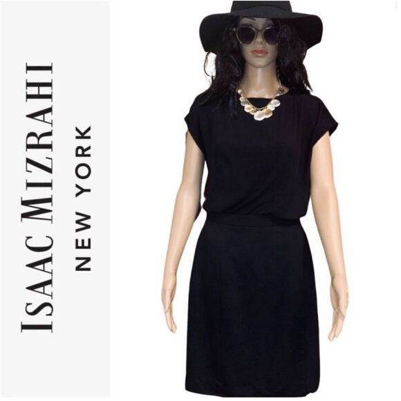 Isaac Mizrahi Black A-Line Knee-Length Skirt for Cocktail - Picture 1 of 15